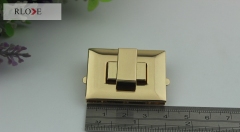 4 Color Square Metal Bag Turn Locks RL-BLK133(Large)