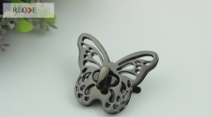 Beautiful butterfly shape fashion bag metal lock RL-BLK029