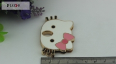 Hello Kitty Shape Handbag Twist Lock RL-BLK046