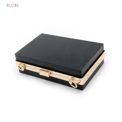 Clutch Bag Box And Metal Frame D-258-2