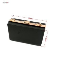 Clutch Bag Box And Metal Frame D-258-2