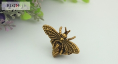 Decorative Bee Shape Metal Handbag Lock RL-BLK010