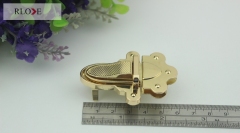 GZ hot sales good quality handbag metal push press locks RL-BLK058