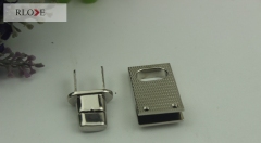 China metal hardware bag small twist lock RL-BLK108(Small)