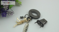 Handbags hardware accessories oval metal turn twist lock RL-BLK121
