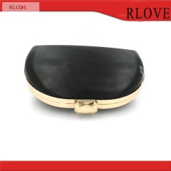 Fashion shell shape metal box clutch frame H-050