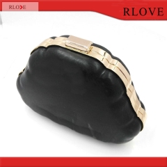 Bag accessories purse plastic box clutch bag metal frame H-037