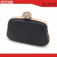 Purse frame with plastic shell box clutch frame for evening bags L-035