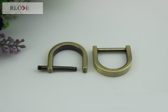 Custom zinc alloy 20mm d ring buckle for handbag RL-DR041-20MM