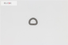 Metal Bag Hardware Colored 12.9MM Iron Metal D Ring For Handbags RL-IDR003-4F