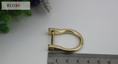 Custom handbag hardware detachable D ring for women leather bag RL-DR004-20MM