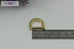 Nickle Free Metal Accessories Bag D Ring Buckle RL-DR051-15MM