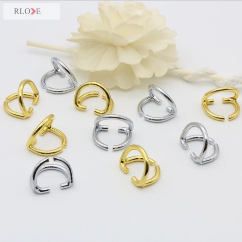 Custom luggage bag making accessories metal d-ring buckle for leather RL-DR48-15MM