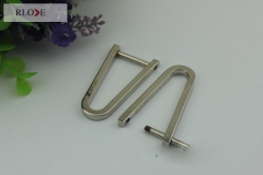 Metal Detachable Openable Handbag Belt Buckle Clasp Connector D Ring RL-DR009-20MM