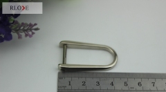 Manufacturing zinc alloy detachable strap d-ring buckle RL-DR036-20MM