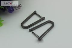 Metal Detachable Openable Handbag Belt Buckle Clasp Connector D Ring RL-DR009-20MM