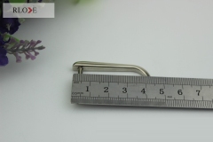 Manufacturing zinc alloy detachable strap d-ring buckle RL-DR036-20MM