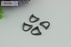 Good quality plating 4 color handbag metal d ring RL-DR028-11MM