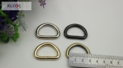 Good quality plating handbags and bags iron wire d ring RL-IDR019-25MM