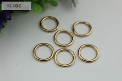 Iron Material Handbag Round Metal Ring RL-IOR013-15MM