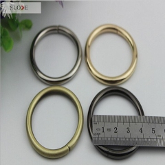 High quality gunmetal color handbag iron o ring RL-IOR008-38MM