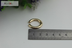 Promotional Zinc Alloy Metal O Ring For Bags RL-OR027-7MM