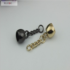 No.7 Handbag decoration hardware gold metal chain tassel bell pendants RL-LCP020