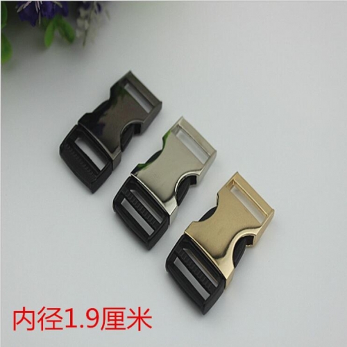 High quality plastic fast release metal buckle for belt RL-FRMB08-19MM