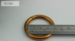 Custom high quality O ring Spring gate snap hook RL-SPOR013-35MM