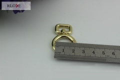 Gold Swivel Clasp Spring Buckle Spring Clasp O Snap Hook RL-SPOR007-12MM