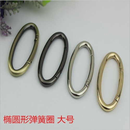 Wholesale Oval Spring Snap Key Ring For Bag Fastener RL-SPOR016(Large)