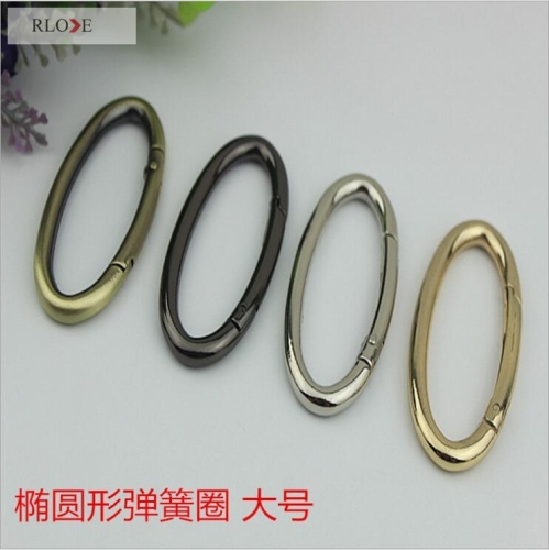 Wholesale Oval Spring Snap Key Ring For Bag Fastener RL-SPOR016(Large)