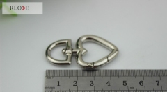 Customized 4 colors adjustable metal o spring ring buckle for bags RL-SPOR014-20MM