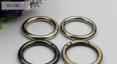 Custom made metal spring o ring snap hook RL-SPOR010-32MM