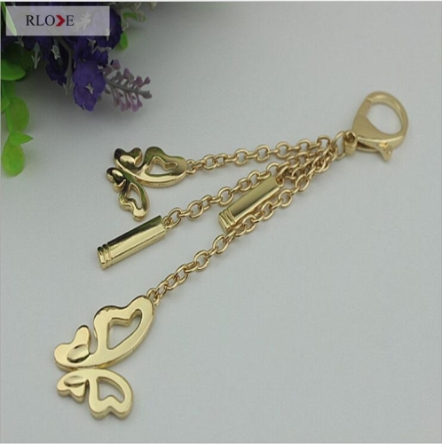 Factory price fashion custom handbag metal chain Pendant RL-LCP008