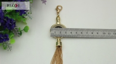 Classical style handbag tassel metal charms RL-LCP05