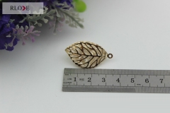 Handmade DIY bag hardware accessories leaves ball pendant bracelet RL-LCP011