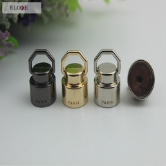 High End Handbag Accessories Drawing Metal Cord Stopper with Screw RL-LCP012