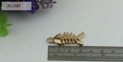 Shoes / handbag hardware small fish zipper pendant tag RL-LCP036