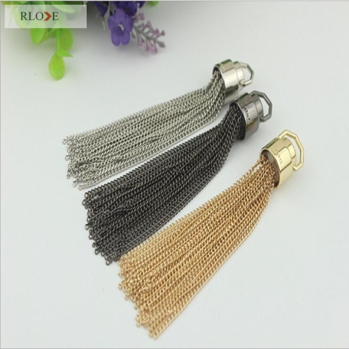 Best Selling Women Handbag Metal Tassel Pendants Charms For Jewelry RL-LCP026