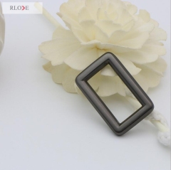 Top Sale New Handbag Metal Square Ring Slider Adjuster Buckles RL-SB01-25MM