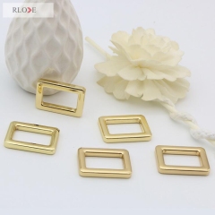 Metal bag accessories zamak square ring buckle for purse RL-SB020-21MM