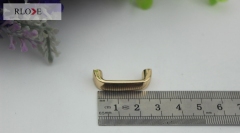 High Quality Gold Color Arch Bridge Handbag Hardware RL-ABG010-20MM