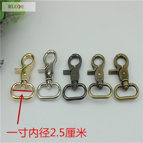 DIY metal 1 inch trigger snap hook for bag RL-SP010-25MM