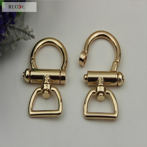 Handbag decorative accessories gold metal hooks RL-SP011