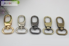 Custom zinc alloy swivel spring snap clip bag strap hook RL-SP008-20MM