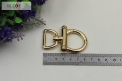 Handbag decorative accessories gold metal hooks RL-SP011