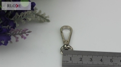 High-end plating round swivel eye snap hook RL-SP040