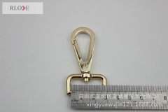 Handbag square shape gold metal swivel snap hook RL-SP048