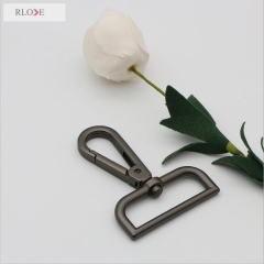 China factory supply gunmetal color swivel end D ring snap hook RL-SP050